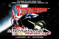 Thunderbirds: International Rescue screenshot 3 for GameBoy Advance